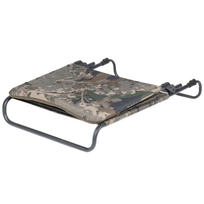 Nash Indulgence Camo Bedchair Seat Folded