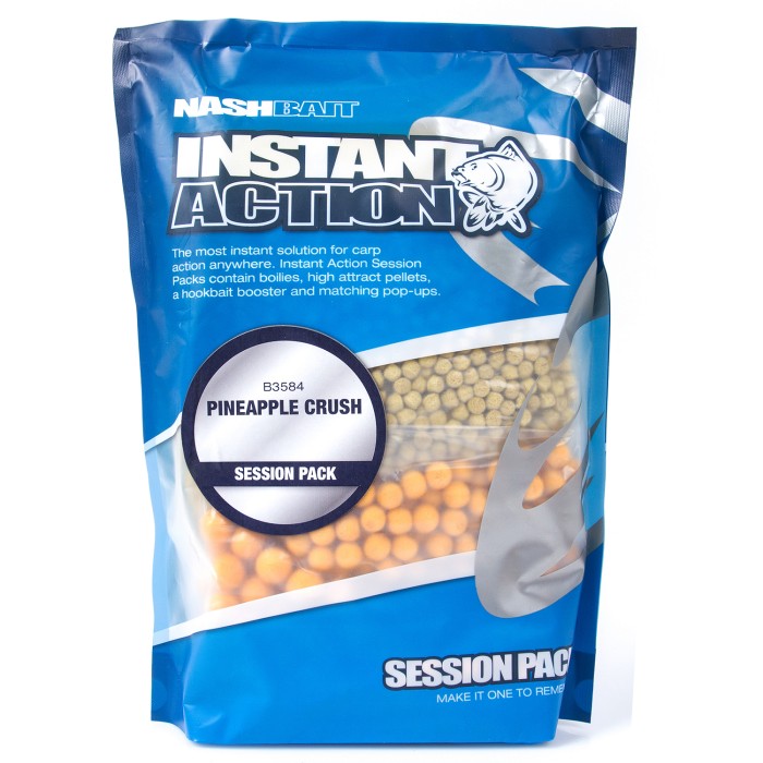 Nash Instant Action Boilie Session Pack  For Coarse Fishing