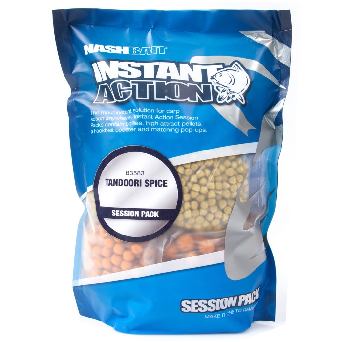 Nash Instant Action Boilie Session Pack For Carp Fishing