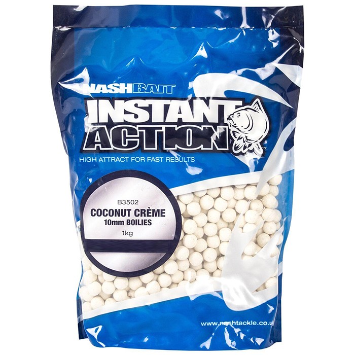 Nash Instant Action Coconut Creme Boilies