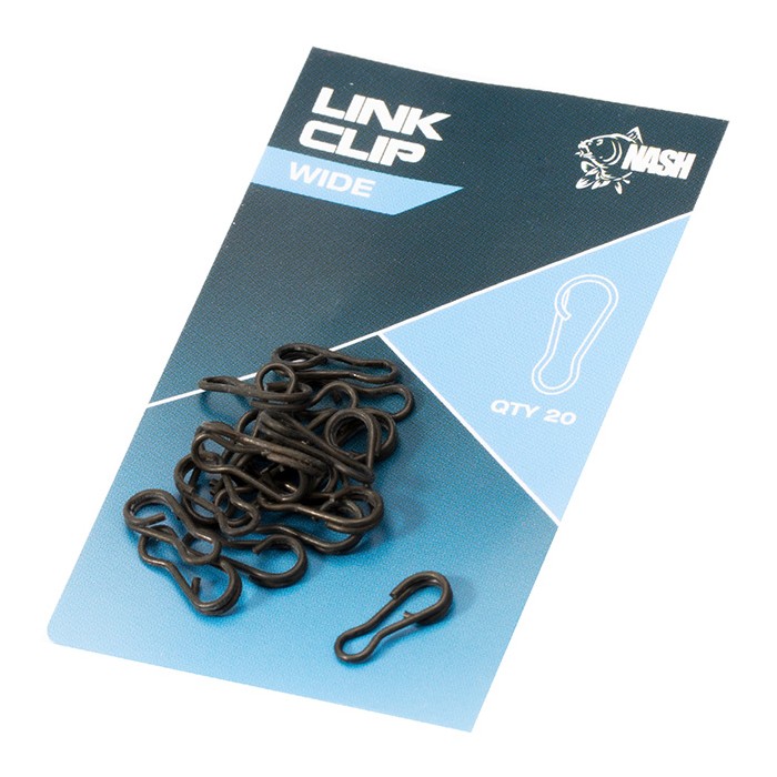 Nash Fishing Link Clips Wide