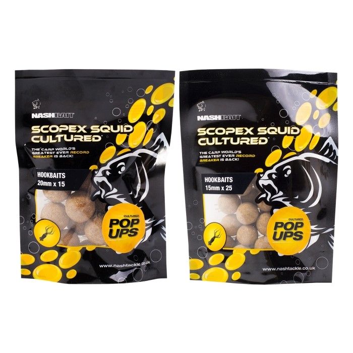 Nash Scopex Squid Cultured Pop Ups