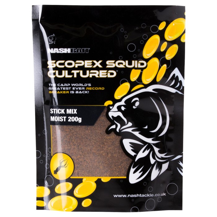 Nash Scopex Squid Cultured Stick Mix 200g