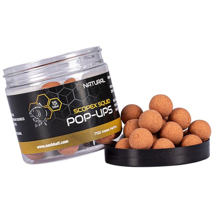 Nash Scopex Squid Pop Ups Natural 75g 1