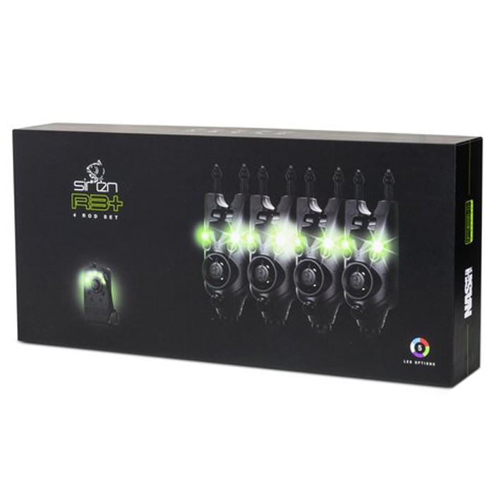 Nash Siren R3+ Bite Alarm Presentation Set Packaging 4