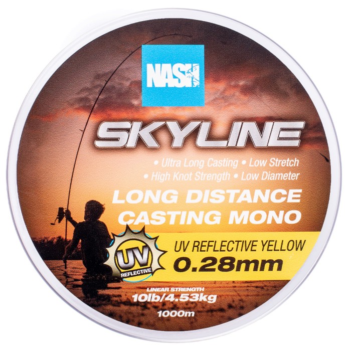 Nash Skyline UV Yellow Mono 0.28mm