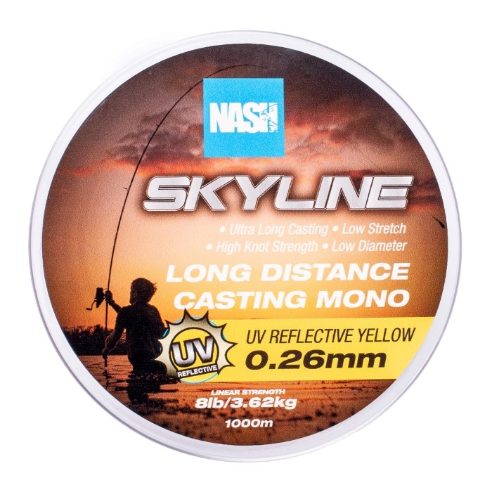 Nash Skyline UV Yellow Mono 0.26mm