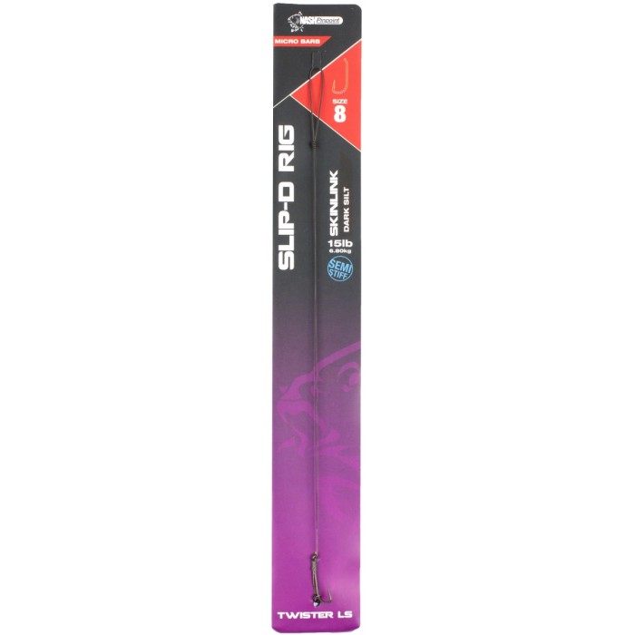 Nash Slip-D Rig Micro Barbed Size 8