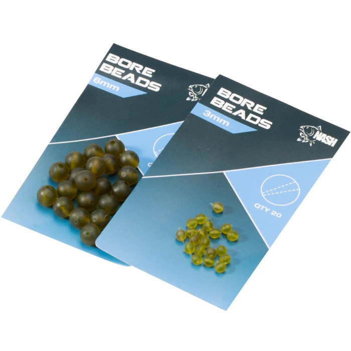 Nash Soft Taper Bore Beads