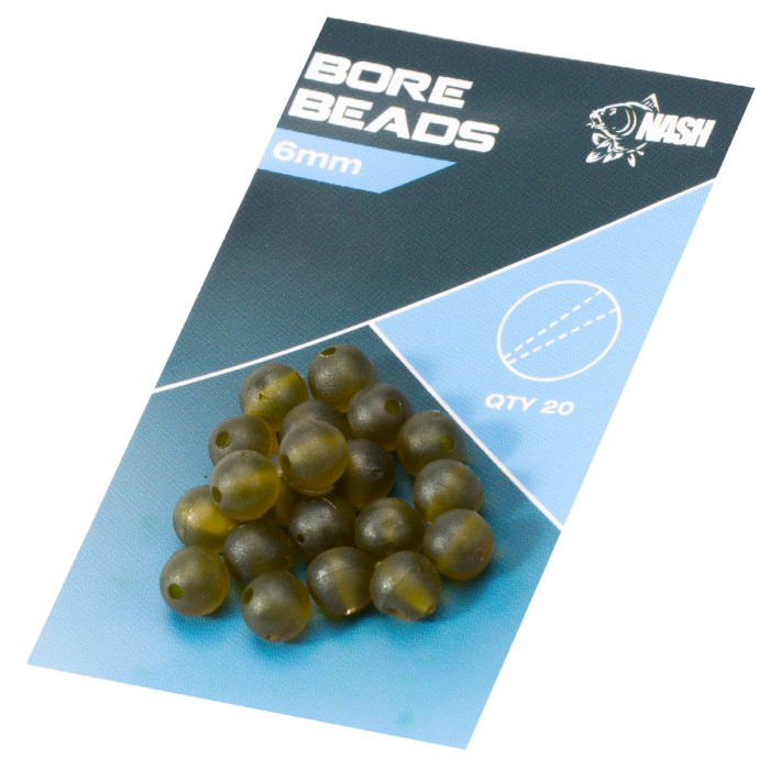 Nash Soft Taper Bore Beads