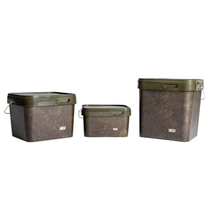Nash Spot On Rectangular Camo Bucket 1