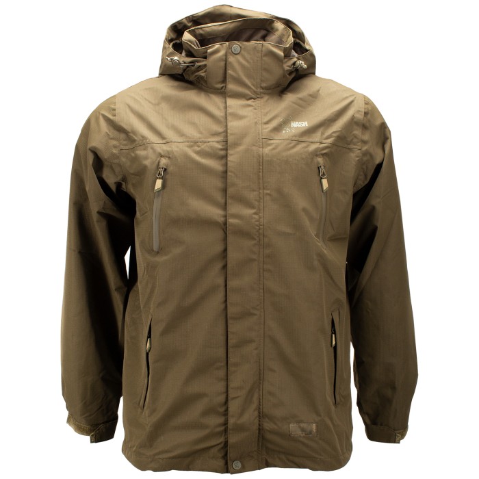 Nash Tackle Waterproof Fishing Jacket Front