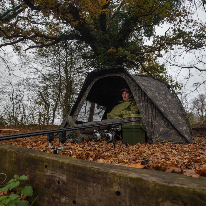 Nash Titan Fishing Hide XL Camo Pro In Use  4