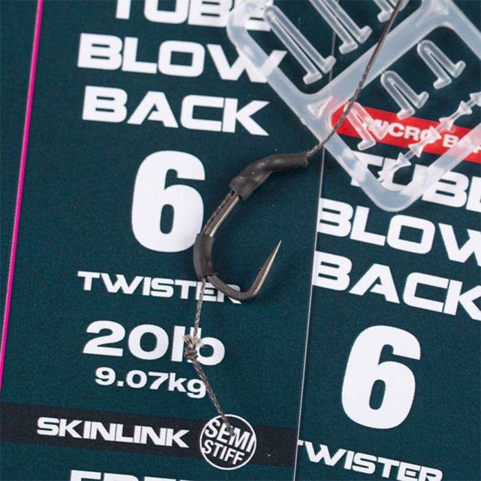 Nash Tube Blow Back Fishing Rig Close Up 2