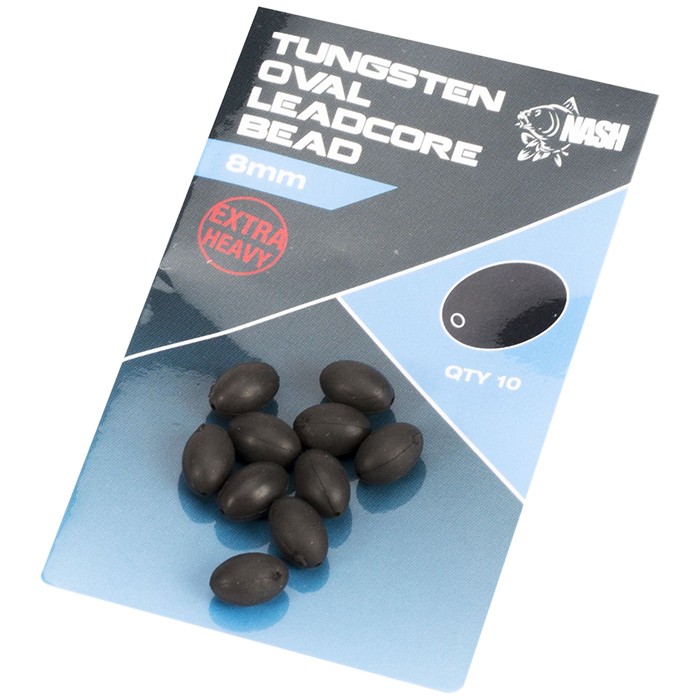 Nash Tungsten Oval Leadcore Beads
