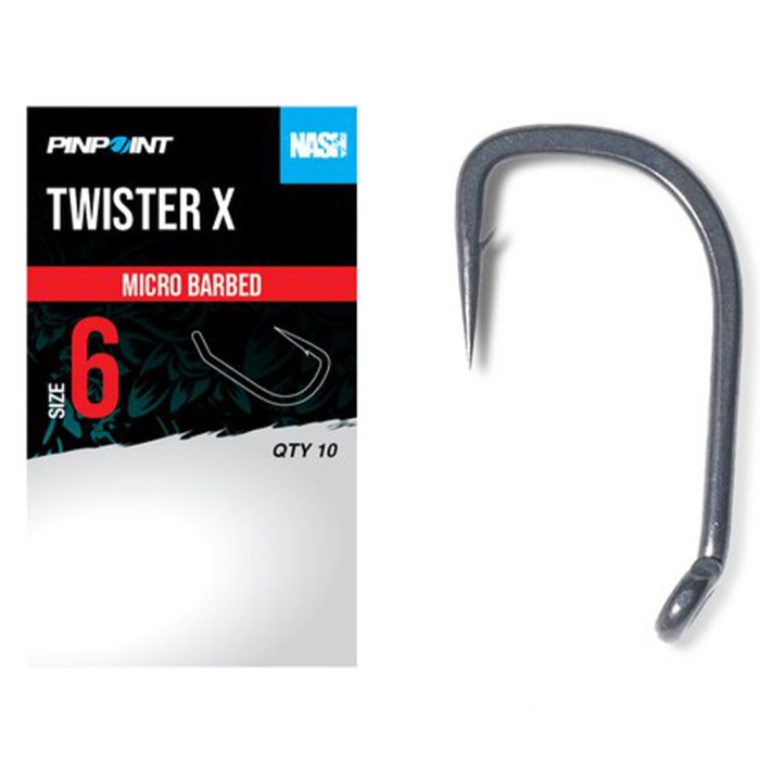 Nash Twister X Hook - Micro-Barbed 1