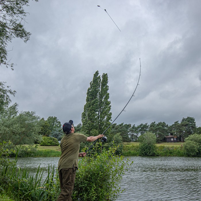 Nash X Series Fishing Rods In Use 1