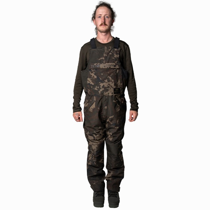 Nash ZT Helluva Waterproof Bib & Brace Camo 3