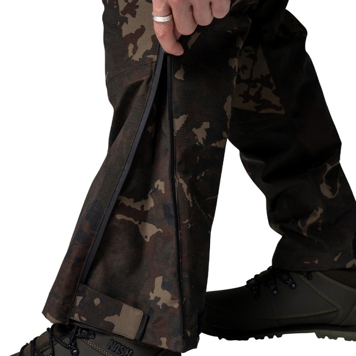 Nash ZT Helluva Waterproof Bib & Brace Camo 7