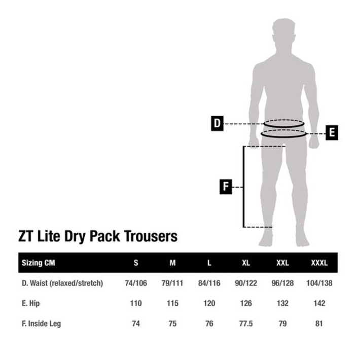 Nash ZT Lite Dry Pack Trousers 3