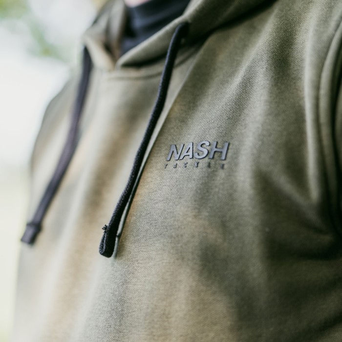 Nash Make It Happen Fish Logo Green Hoodie 3