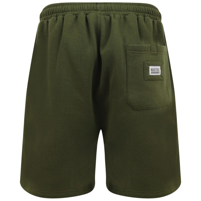 Navitas Lite Green Jogger Shorts Back