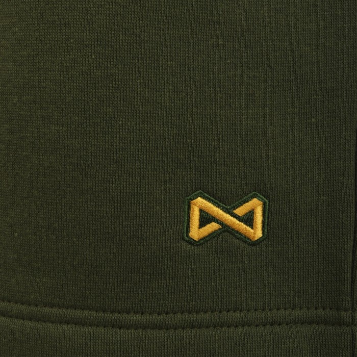 Navitas Lite Green Jogger Shorts Logo
