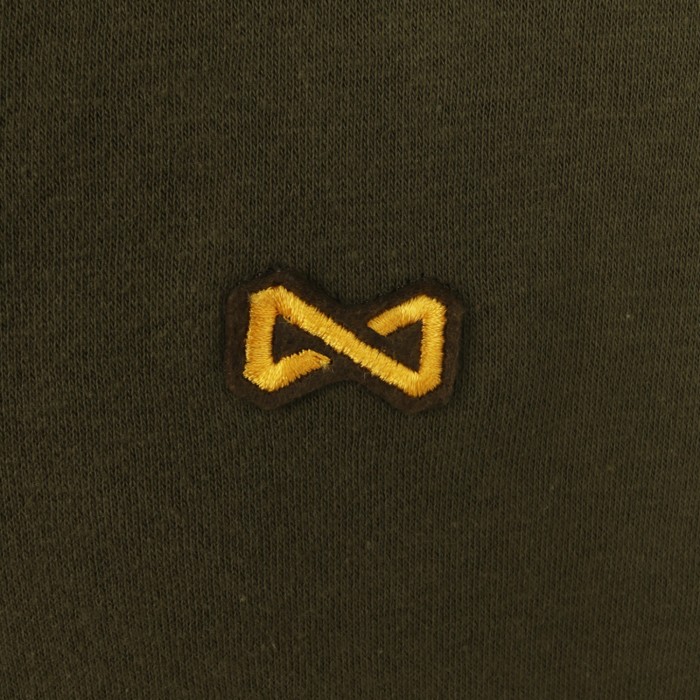 Navitas Lite Green Zip Hoody Logo