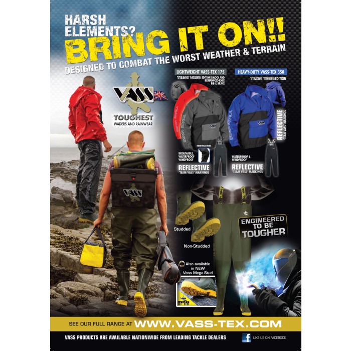 Vass 700E Nova Heavy Duty PVC Chest Wader Information 1