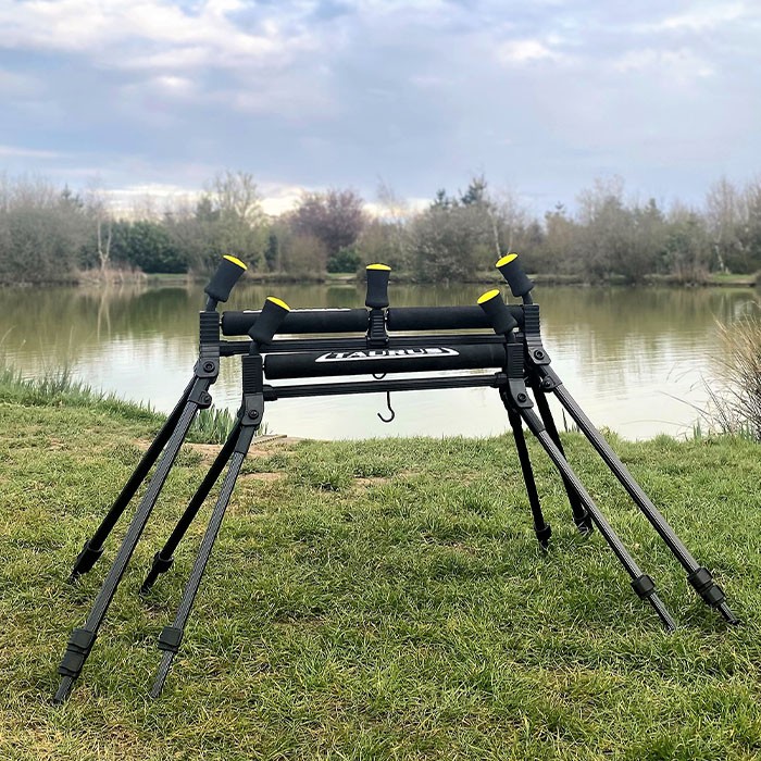 NuFish Taurus 600 Twin Pole Roller In Use 6