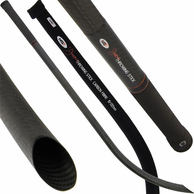 NGT 3K Carbon Ultra Light Throwing Stick Inc Neoprene Case