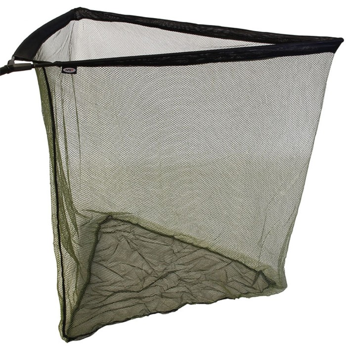 NGT 42" Specimen Two-Tone Mesh Net with Plastic 'V' Block & Stink Bag