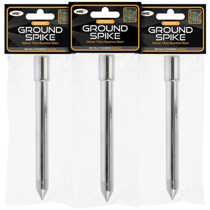 NGT Adaptable Stainless Steel Ground Spike 13cm 7