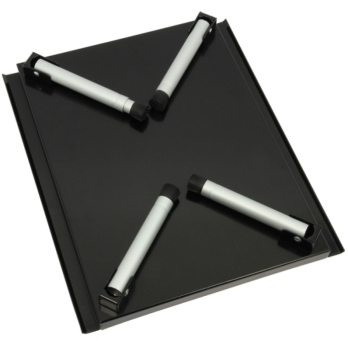 NGT Aluminium Bivvy Table with Adjustable Legs Folded Away