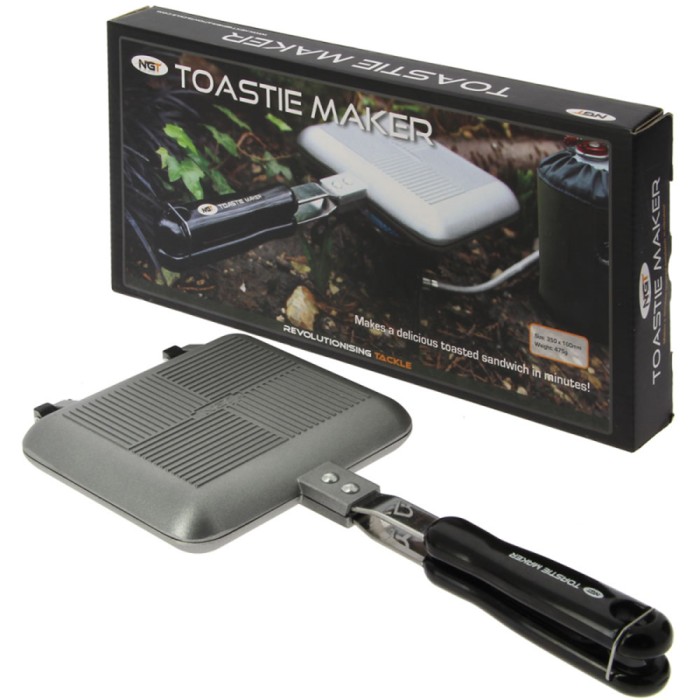 NGT Bankside Sandwich Toaster - Gun Metal 5