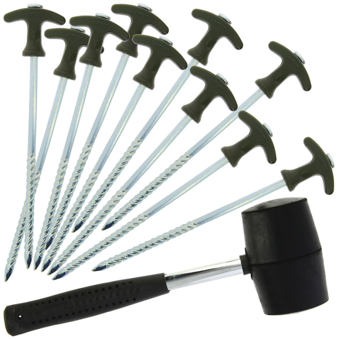 NGT Bivvy Peg Set 4