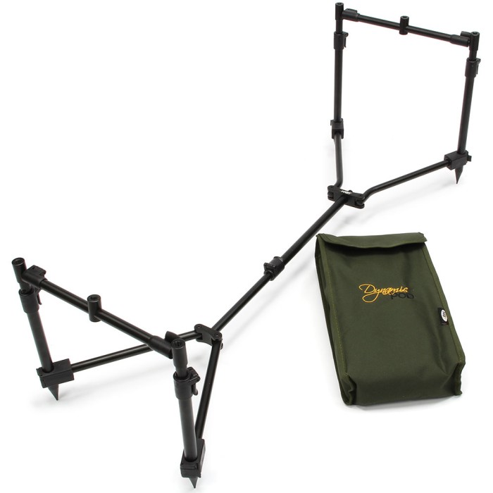NGT Dynamic 3 Rod Compact Pod Fully Adjustable + Buzz Bars + Case 5