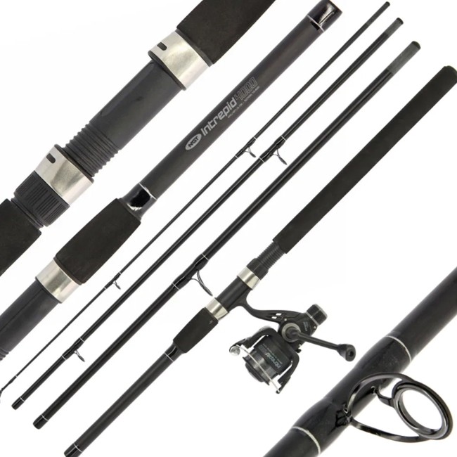 NGT Intrepid Travel Rod & Reel Combo