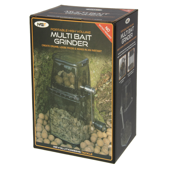 NGT Multi Bait Grinder System Packaging