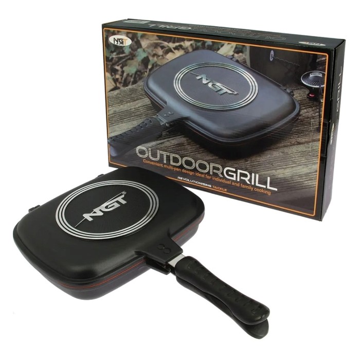 NGT Outdoor Double Grill Pan 2