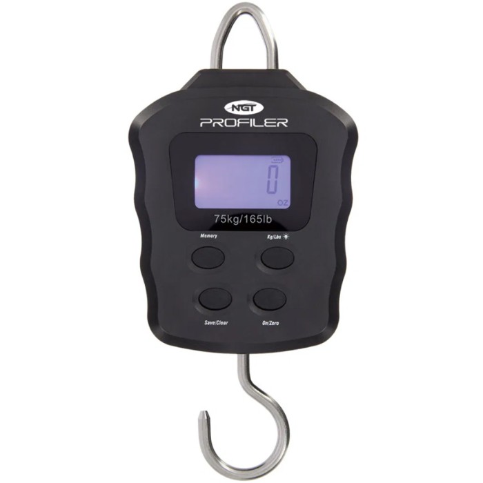 NGT Profiler Heavy Duty Digital Scales 165lb / 75kg Inc Neoprene Case 1