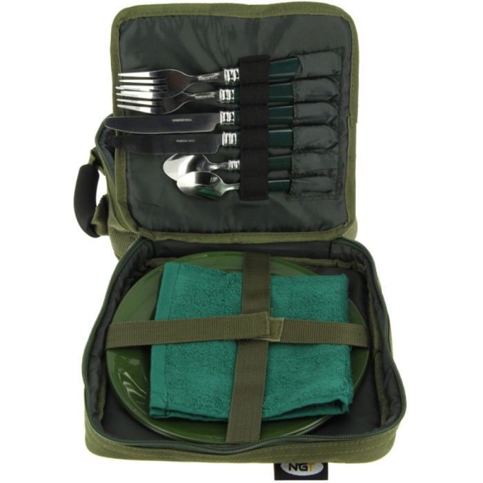 NGT Deluxe Fishing Cutlery Set 7