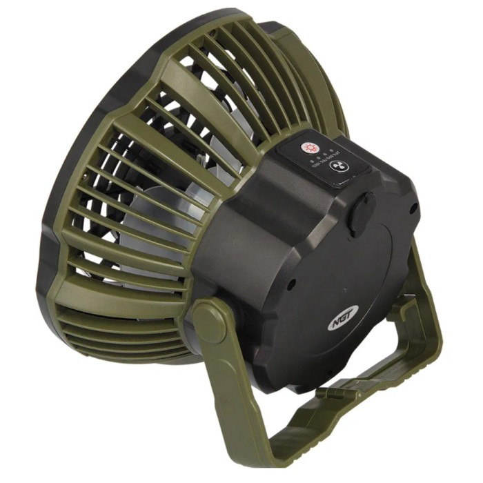 NGT XL Bivvy Fan 3 In 1 - Fan / LED Light / Powerbank