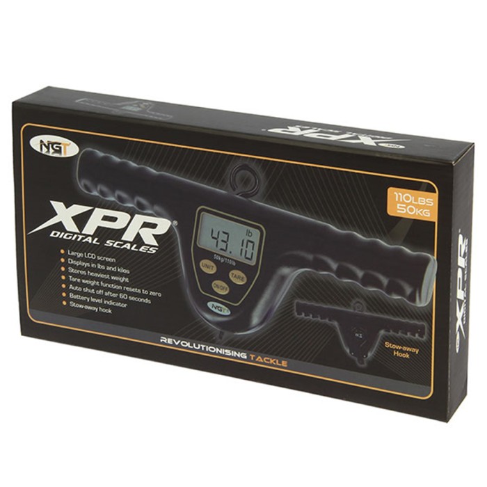 NGT XPR Digital Scales With Tape Measure Packaging