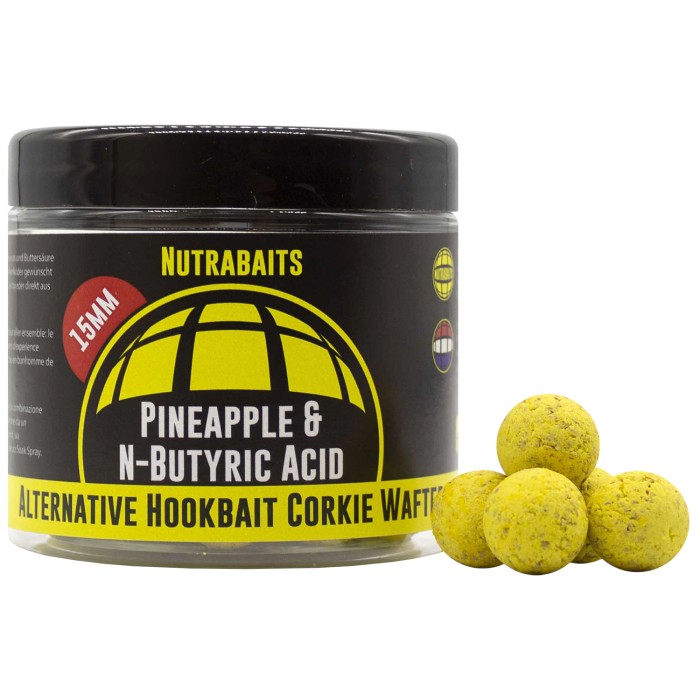 Nutrabaits Pineapple & N-Butyric Hi-Attract Corkie Wafter
