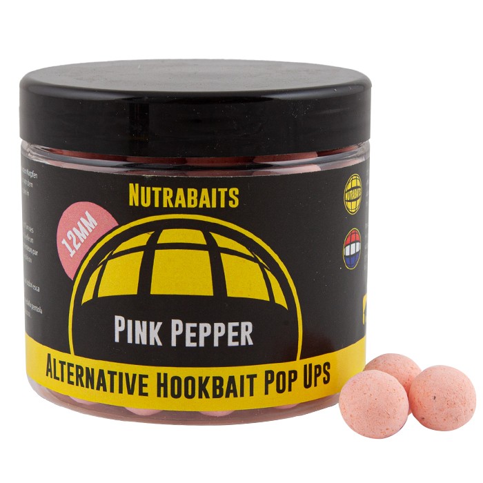Nutrabaits Pink Pepper Alternative Hookbait Pop Ups