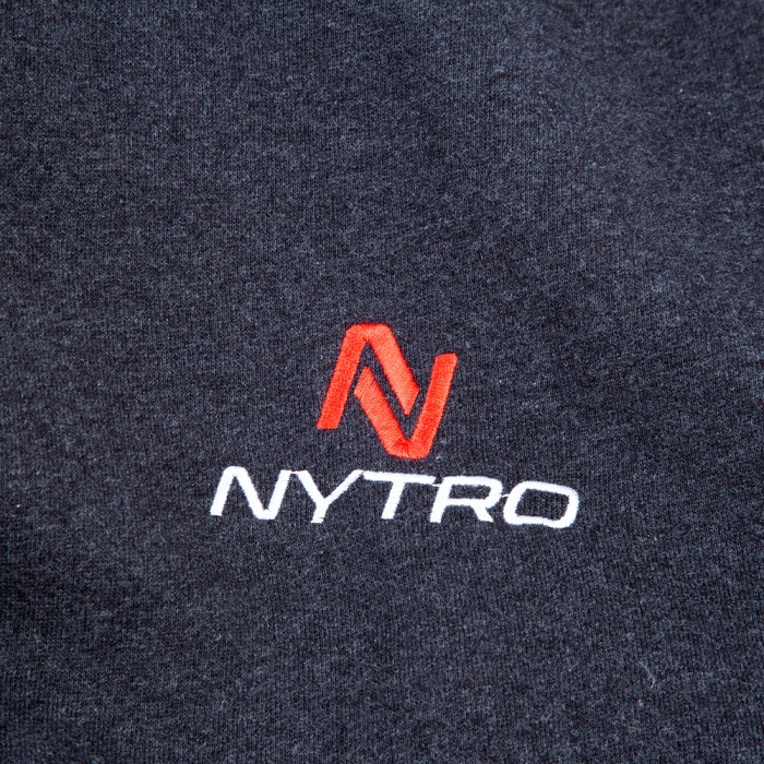 Nytro Dark Marl Grey Hoodie 4