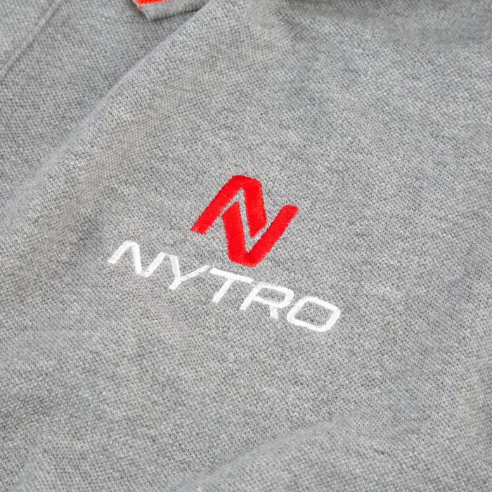 Nytro Light Marl Grey Polo T-Shirt 3