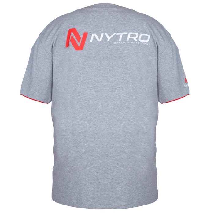 Nytro Light Marl Grey Tee T-Shirt 1