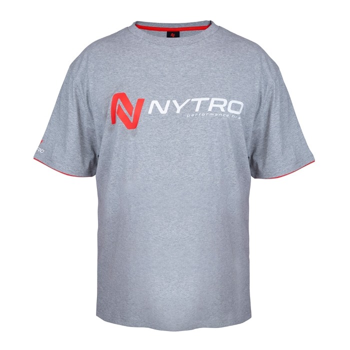 Nytro Light Marl Grey Tee T-Shirt